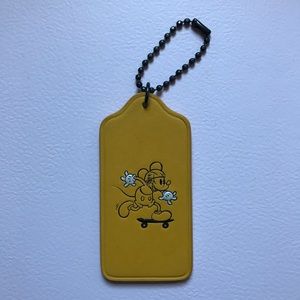 Coach X Disney keychain